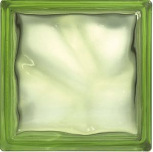 Luxfera Glassblocks green 19x19x8 cm lesk 1908WGREEN