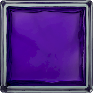 Luxfera Glassblocks violet 19x19x8 cm lesk 1908WVI