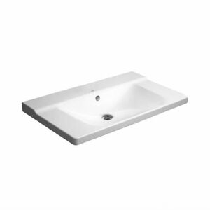 Nábytkové umyvadlo Duravit P3 Comforts 85x49,5 cm bez otvoru pro baterii 2332850060