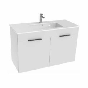 Koupelnová skříňka s umyvadlem Jika Cube 100x43x62,2 cm bílá H4536511763001