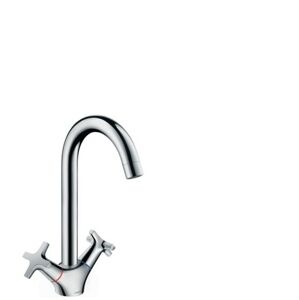 Dřezová baterie Hansgrohe Logis s otočným ramínkem chrom 71283000