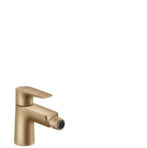 Bidetová baterie Hansgrohe Talis E s výpustí kartáčovaný bronz 71720140