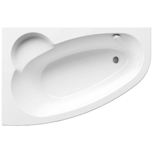 Ravak Asymmetric asymetrická vana 150x100 cm akrylát levá c441000000 ASY1500L