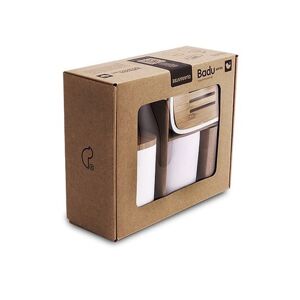 Nimco Badu sada koupelnových doplňků bílá ba 28000set-05 BA28000SET05