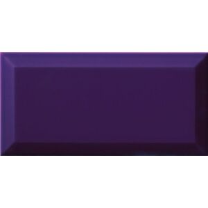 Obklad Ribesalbes Chic Colors plum bisel 10x20 cm lesk CHICC1869