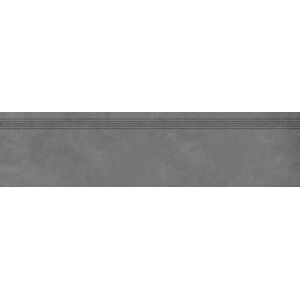 Schodovka Rako Betonico černá 30x120 cm mat DCPVF792.1