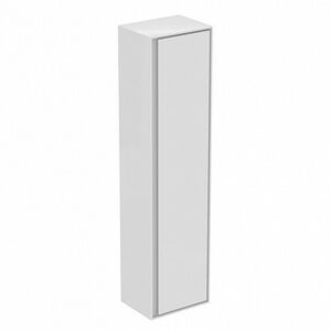 Koupelnová skříňka vysoká Ideal Standard Connect Air 40x30x160 cm bílá lesk/světle šedá mat E0832KN