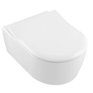 Villeroy & Boch Avento wc s prkénkem softclose závěsné zadní odpad 5656rs01 GLACERAAVWC005