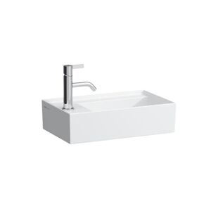Laufen Kartell By Laufen umývátko 46x28 cm černá mat otvor pro baterii, bez přepadu H8153357161111