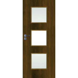 Interiérové dveře Naturel Kano pravé 80 cm ořech karamelový KANO30OK80P