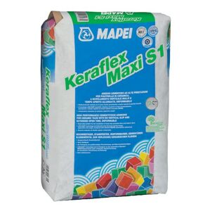 Lepidlo Mapei Keraflex Maxi S1 Low Dust šedá 25 kg C2TE S1 KERAFLEXMAXI