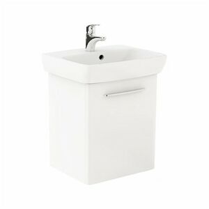 Koupelnová skříňka s umyvadlem Kolo Nova Pro 55x43,9x64,9 cm bílá lesk M39005000