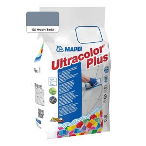 Spárovací hmota Mapei Ultracolor Plus hradní šedá 5 kg CG2WA MAPU125