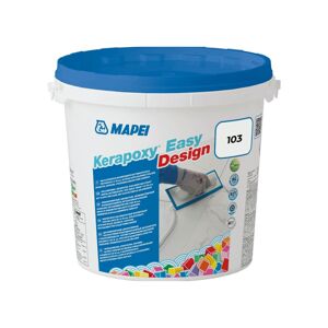 Spárovací hmota Mapei Kerapoxy Easy Design měsíční bílá 3 kg R2T MAPXED3103