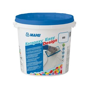 Spárovací hmota Mapei Kerapoxy Easy Design stříbrošedá 3 kg R2T MAPXED3111