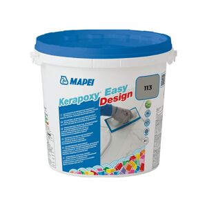 Spárovací hmota Mapei Kerapoxy Easy Design cementově šedá 3 kg R2T MAPXED3113