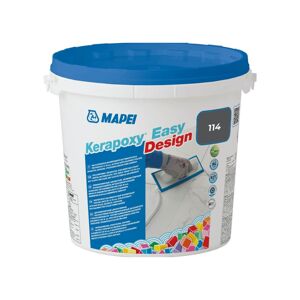 Spárovací hmota Mapei Kerapoxy Easy Design antracitová 3 kg R2T MAPXED3114