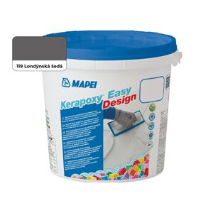 Spárovací hmota Mapei Kerapoxy Easy Design londýnská šedá 3 kg R2T MAPXED3119