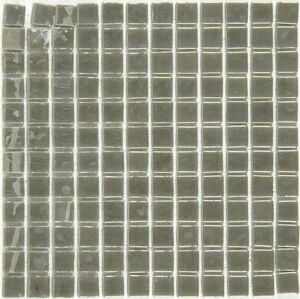 Skleněná mozaika Mosavit Metalico platino 30x30 cm lesk METALICOPL