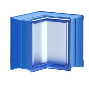 Luxfera Glassblocks MiniGlass modrá 15x15x8 cm sklo MGSCORBLU