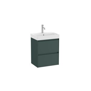 Koupelnová skříňka s umyvadlem Roca ONA 50x64,5x36 cm zelená mat ONA50ZK2ZZM