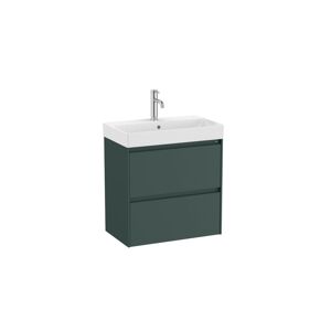 Koupelnová skříňka s umyvadlem Roca ONA 60x64,5x36 cm zelená mat ONA60ZK2ZZM