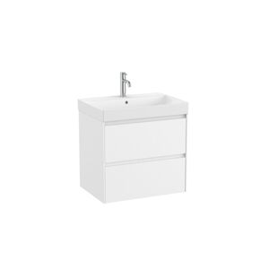 Koupelnová skříňka s umyvadlem Roca ONA 65x64,5x46 cm bílá mat ONA652ZBM