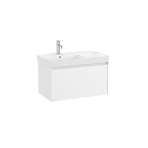 Koupelnová skříňka s umyvadlem Roca ONA 80x50,5x46 cm bílá mat ONA801ZBML