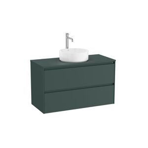 Koupelnová skříňka pod umyvadlo Roca ONA 99,4x58,3x45,7 cm zelená mat ONADESK1002ZZM