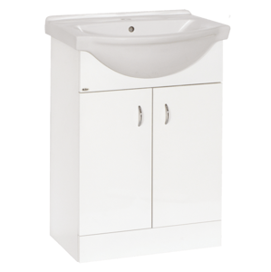 Koupelnová skříňka s umyvadlem Multi Pro 61x50 cm bílá PRO60SOKL