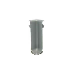 Roh k soklu Progress Profile vnitřní hliník elox stříbrná, výška 60 mm, RIZCTAA602