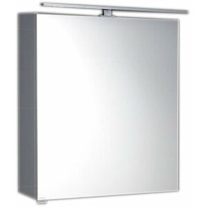Zrcadlová skříňka s osvětlením Sapho 50x70 cm lamino RW052
