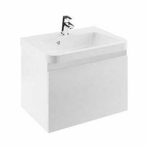 Koupelnová skříňka pod umyvadlo Ravak 10° 55x45 cm bílá X000000733