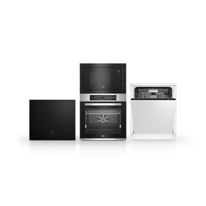Set spotřebičů Beko BBIM12400XCS+ HII64400SMT+ BDIN36535+ BMGB25333BG