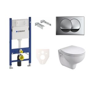 Cenově zvýhodněný závěsný WC set Geberit do lehkých stěn / předstěnová montáž+ WC Kolo Rekord SIKOGES7K71