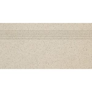 Schodovka Rako Taurus Granit tmavě béžová 30x60 cm mat TCPSE061.1