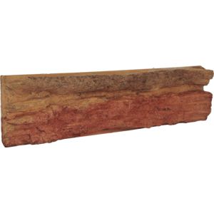 Obklad Vaspo skála ohnivá oranžovočervená 8,6x38,8 cm reliéfní V55100