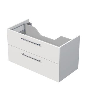 Koupelnová skříňka pod desku se 2 zásuvkami Naturel Ratio 100x56x50 cm bílá mat ZB1002Z56.A3416