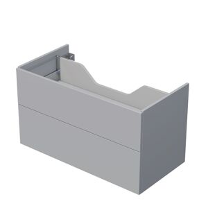 Koupelnová skříňka pod desku se 2 zásuvkami Naturel Ratio 100x56x50 cm šedá mat ZB1002Z56PU.A5866