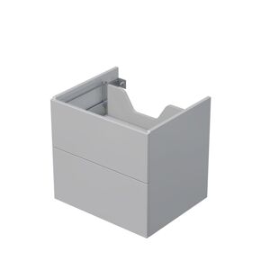 Koupelnová skříňka pod desku se 2 zásuvkami Naturel Ratio 60x56x50 cm šedá lesk ZB602Z56PU.A2736