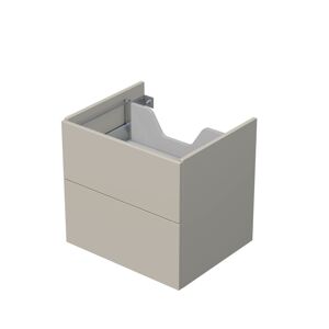 Koupelnová skříňka pod desku se 2 zásuvkami Naturel Ratio 60x56x50 cm kašmír mat ZB602Z56PU.A3746