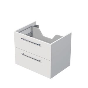 Koupelnová skříňka pod desku se 2 zásuvkami Naturel Ratio 70x56x50 cm bílá mat ZB702Z56.A3416