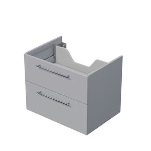 Koupelnová skříňka pod desku se 2 zásuvkami Naturel Ratio 70x56x50 cm šedá mat ZB702Z56.A5866