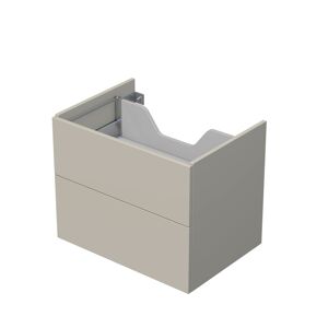 Koupelnová skříňka pod desku se 2 zásuvkami Naturel Ratio 70x56x50 cm kašmír mat ZB702Z56PU.A3746