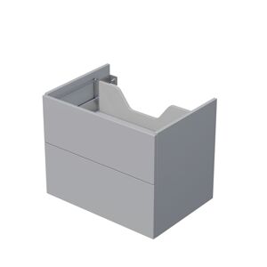 Koupelnová skříňka pod desku se 2 zásuvkami Naturel Ratio 70x56x50 cm šedá mat ZB702Z56PU.A5866