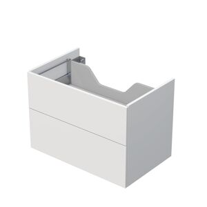 Koupelnová skříňka pod desku se 2 zásuvkami Naturel Ratio 80x56x50 cm bílá mat ZB802Z56PU.A3416