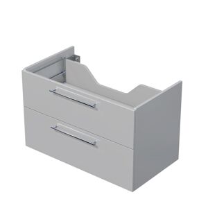 Koupelnová skříňka pod desku se 2 zásuvkami Naturel Ratio 90x56x50 cm šedá lesk ZB902Z56.A2736