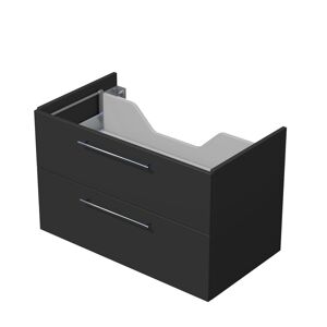 Koupelnová skříňka pod desku se 2 zásuvkami Naturel Ratio 90x56x50 cm antracit mat ZB902Z56.A3396