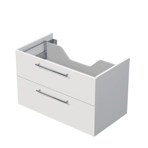 Koupelnová skříňka pod desku se 2 zásuvkami Naturel Ratio 90x56x50 cm bílá mat ZB902Z56.A3416