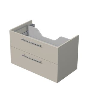 Koupelnová skříňka pod desku se 2 zásuvkami Naturel Ratio 90x56x50 cm kašmír mat ZB902Z56.A3746